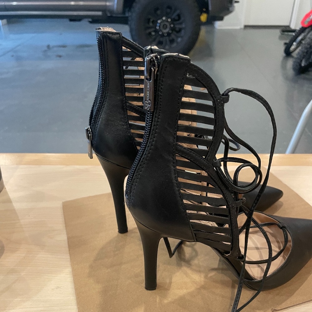 Black heels